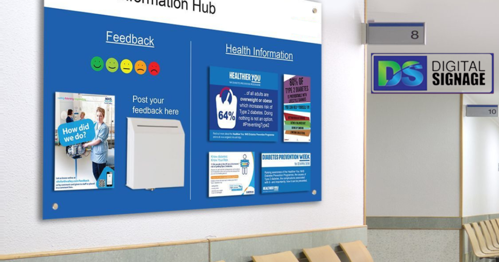 healthcare digital signage