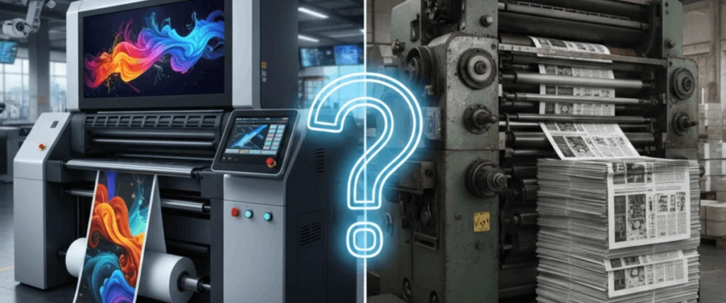 Digital Printing Machines vs Offset Printing Machines: Which One Is Right for You?