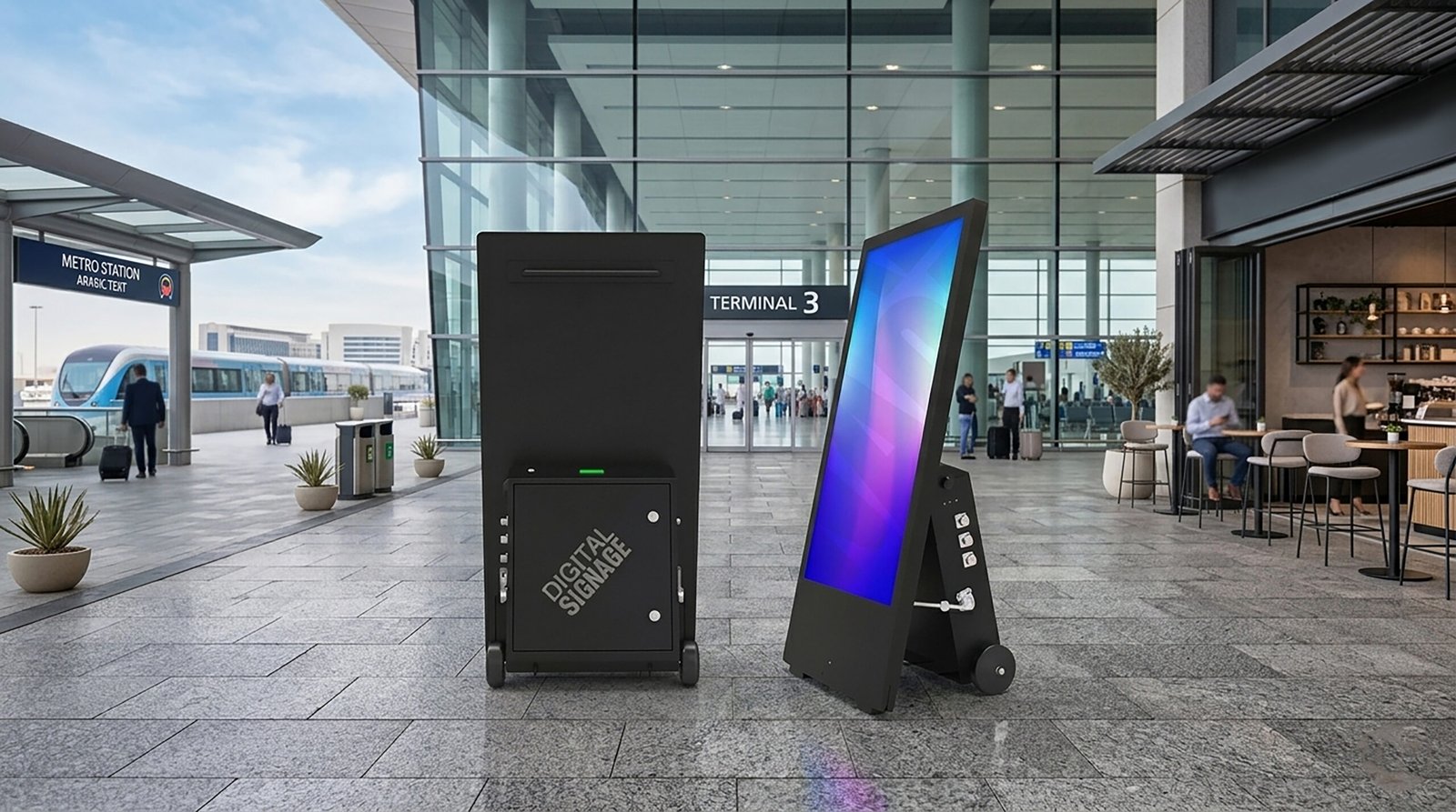 Protable A-frame stand_