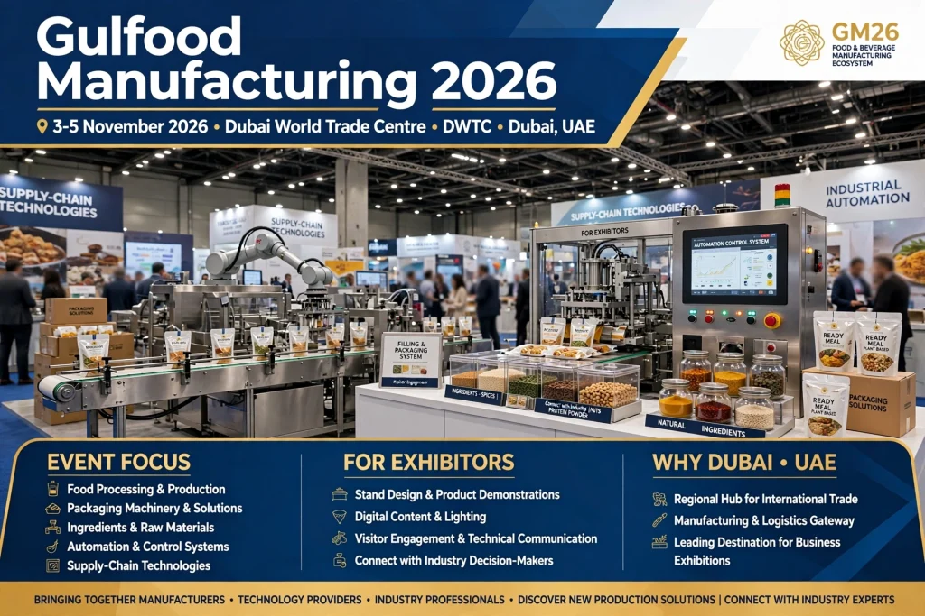 Gulfood Manufacturing 2026 at Dubai World Trade Centre