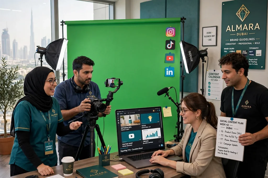Digital kit for green screen video production